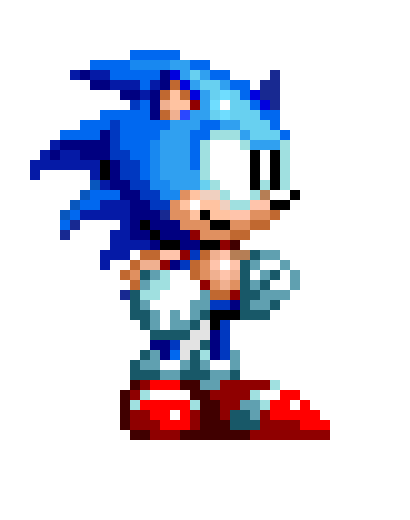 Sonic (Sonic the hedgehog CD 2 Fan concept)