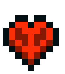 Minecraft Hardcore heart