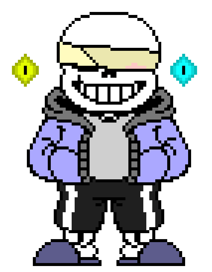 [888202] and heres a compleatly origonal AU Blinded!Sans. he has fully flased out backstory too