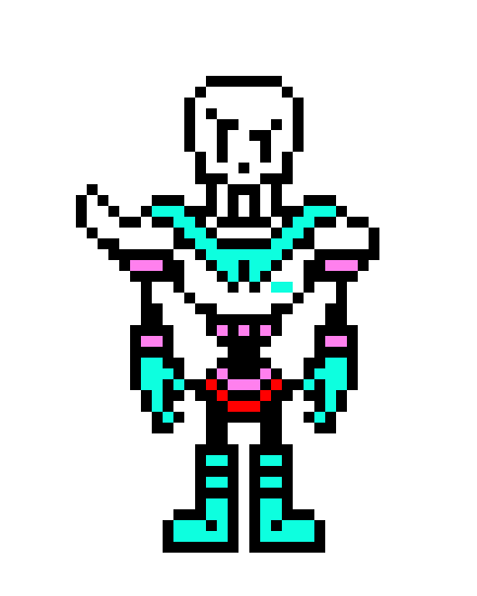 Negativetale Papyrus' Sprite