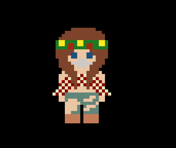 Danganronpa Pixel Sprite Base