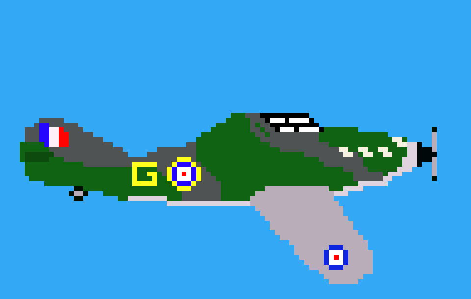 [9664c4] spitfire(plane british WW2)