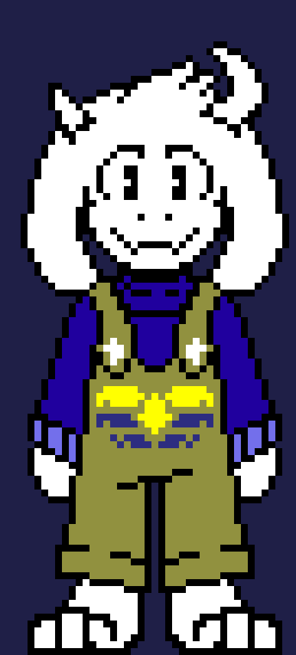 [c2fe0c] A new Asriel sprite) 