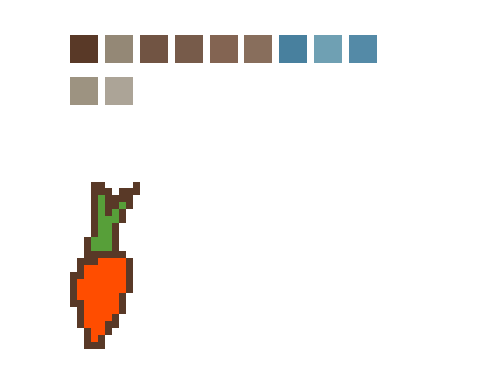 [7fee6e] palet + Carrot