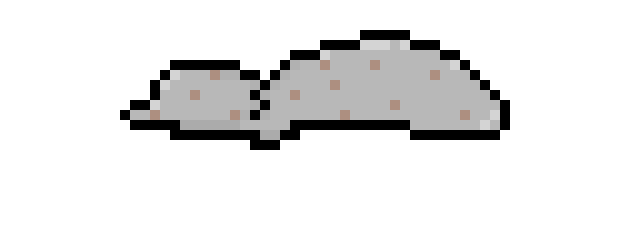 [9664c4] Pixel art rock