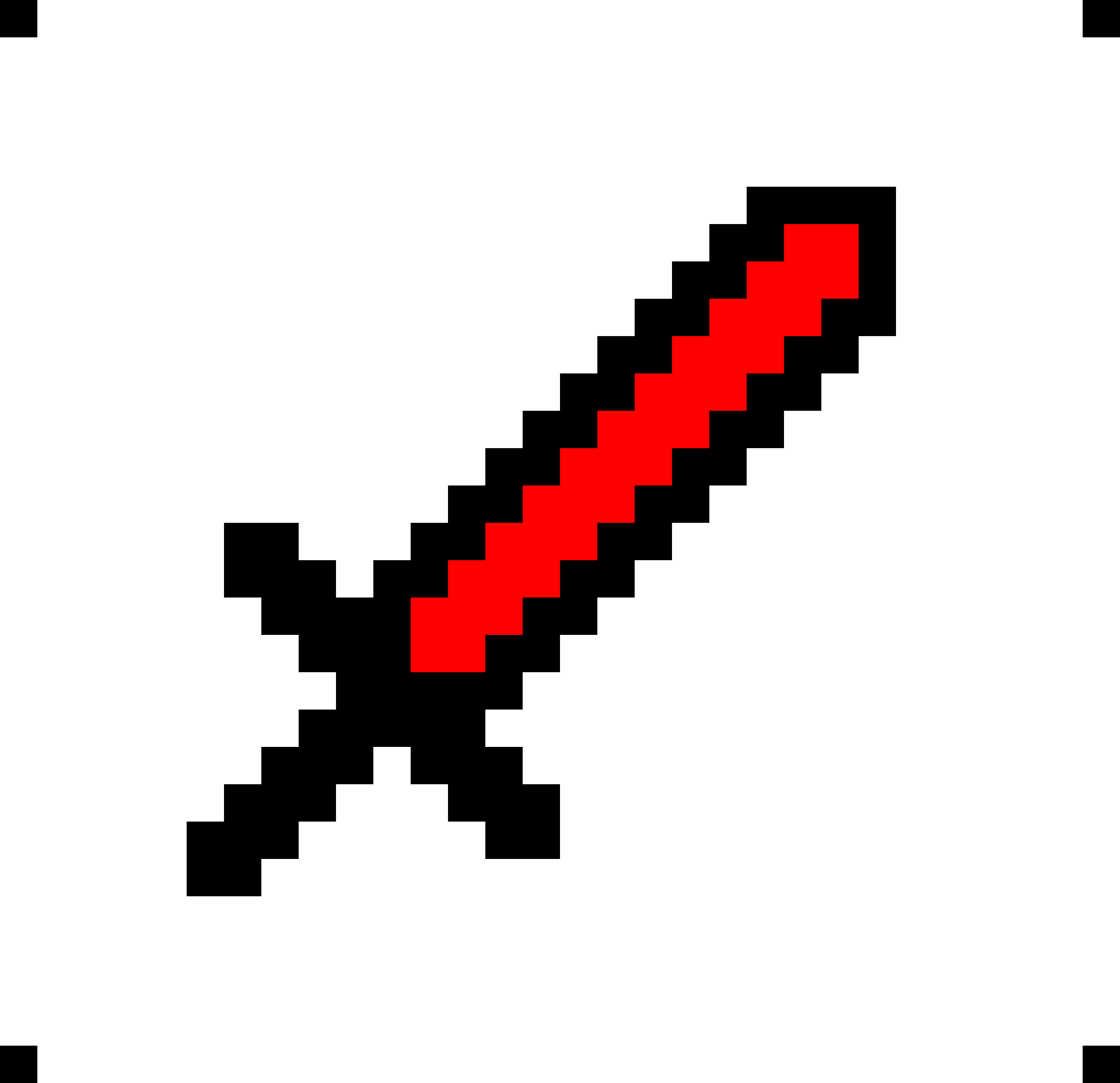[9664c4] Red 8 Bit Sword