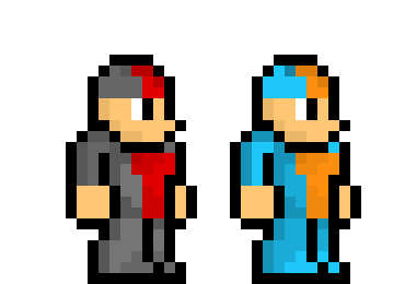 T Themed Hero Set. Darkens during Blood Moons, Boss fights, Solar Eclipses, and any other event/ Moon. (Officially submitted.)