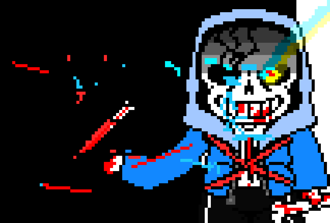 [031d13] Undertale last breath sans phase 2 HARD mode