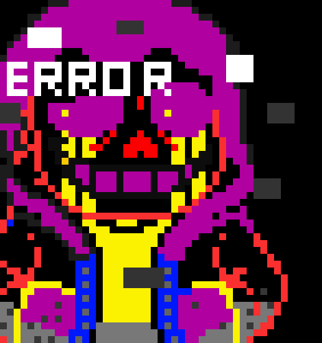 dustale error sans:k night and also i uh made a plush of you [hands it over]