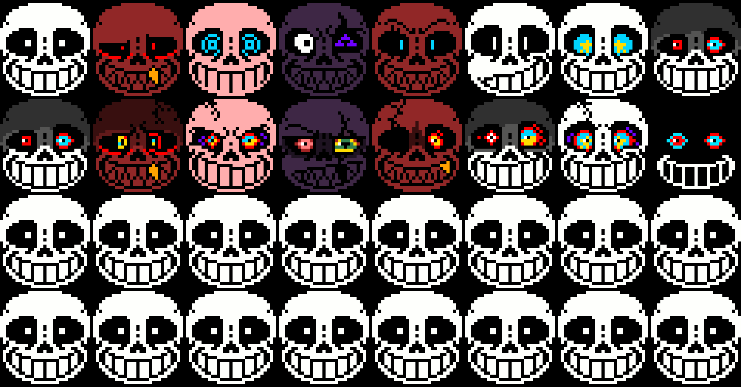 undertale aus feel free to add what ever au here