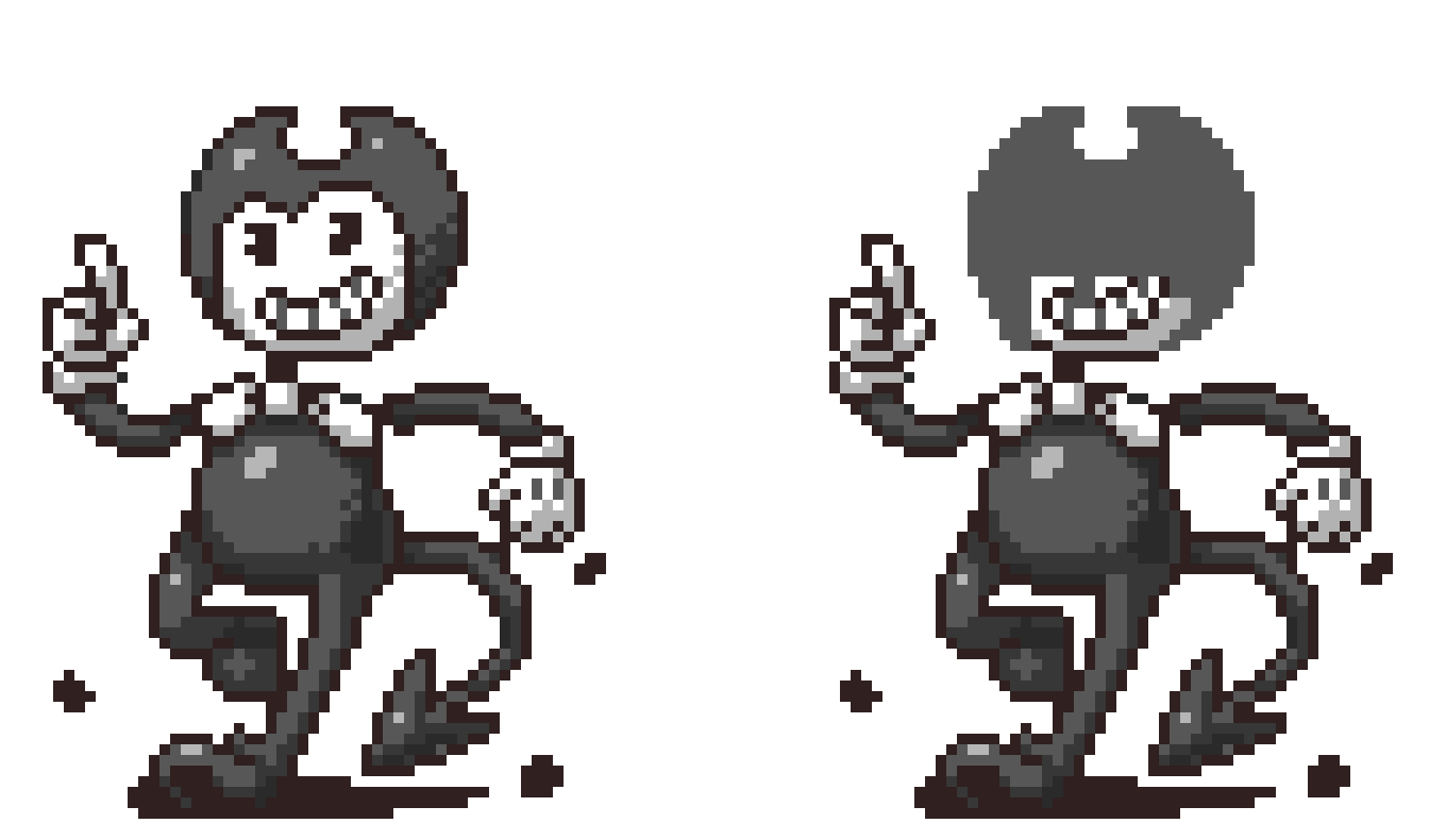 [9664c4] Bendy and the Ink Machine - Bendy and Monster Bendy
