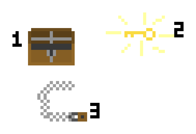 [9664c4] Chest (1) Key (2) Chain And Lock (3)