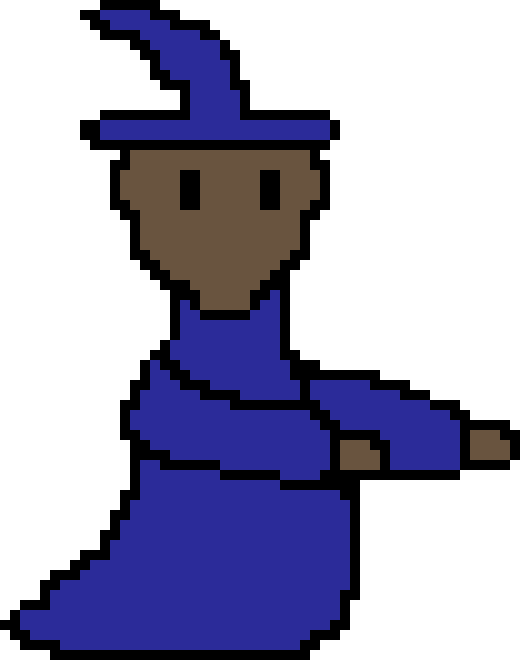 [666e10] Magician with outstreched arms