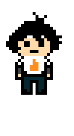 [6d3535] danganronpa pixel sprite base