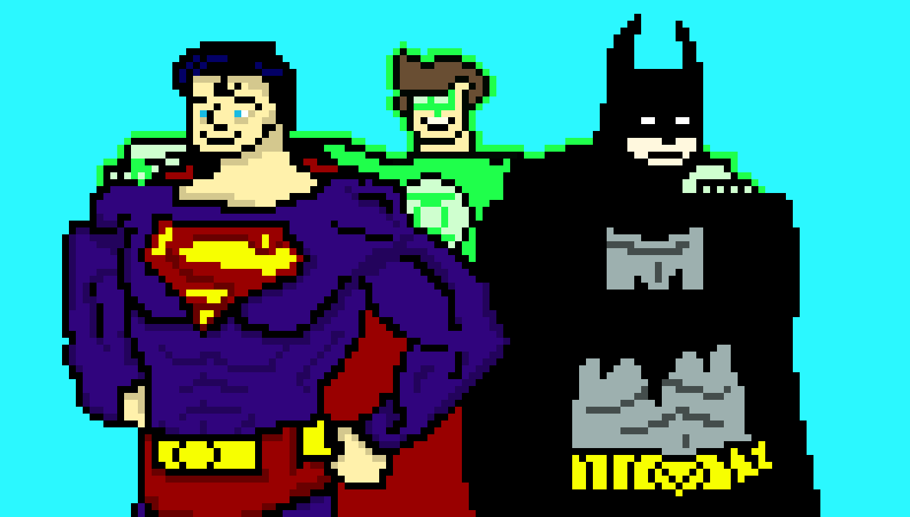 [9664c4] Superman, Batman, & Green Lantern