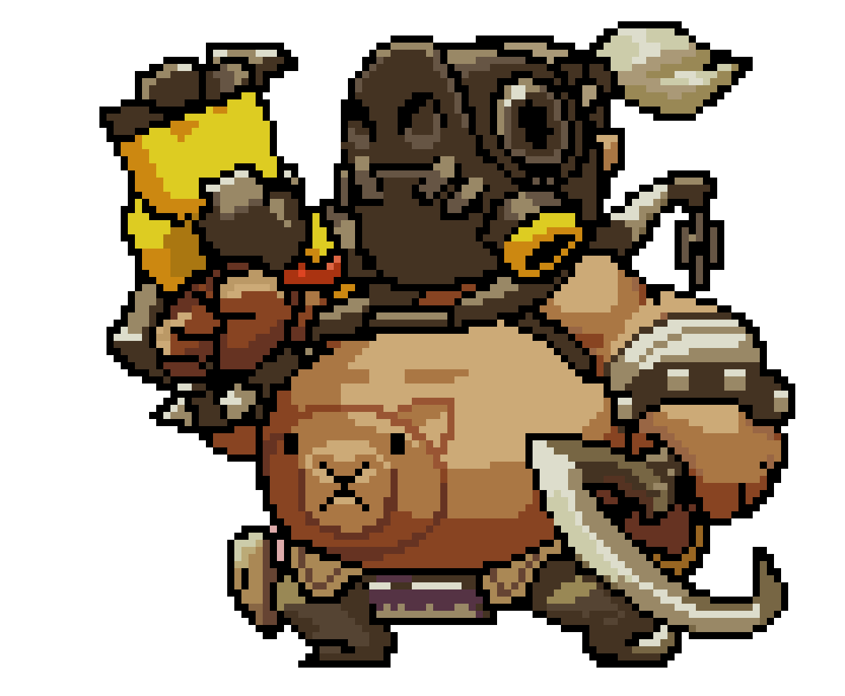 [9189cc] Roadhog walking 1
