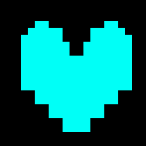 [b4c16a] cyan soul undertale