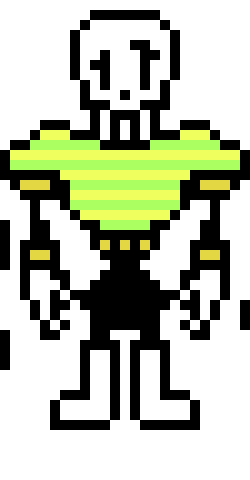 [9664c4] Undertale Papyrus and asriel fusion