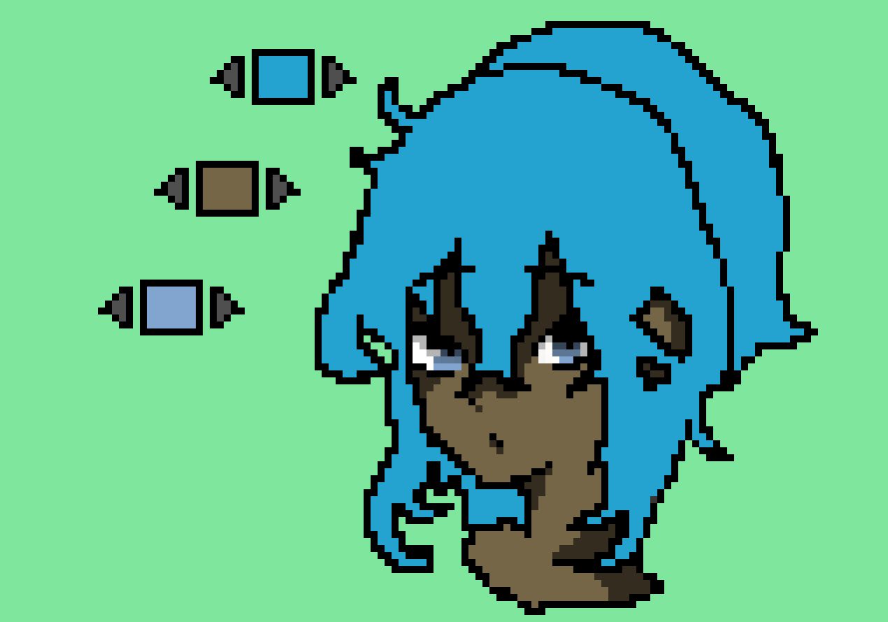 [ff4860] character 1 v2.0..blue