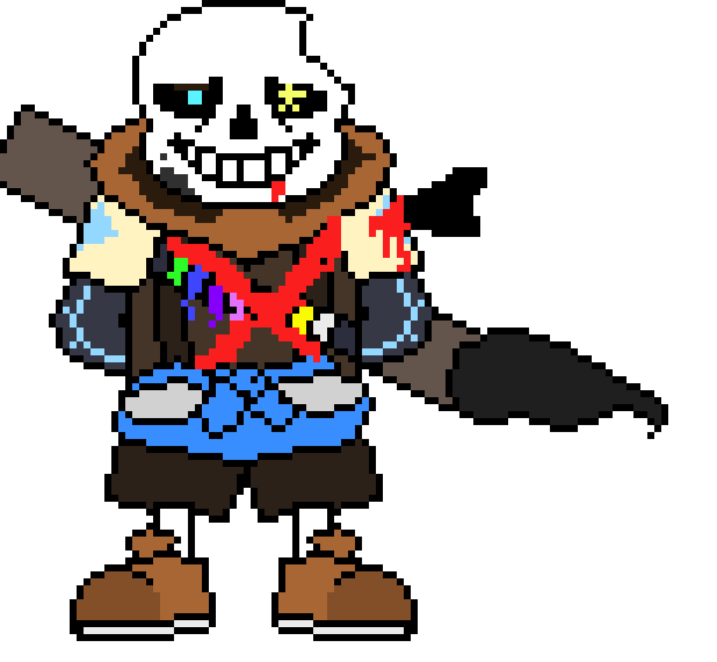 [d46952] suffering Ink Sans SPRITE  