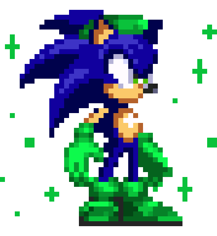 [446f15] Emerald Style Sonic Limited
