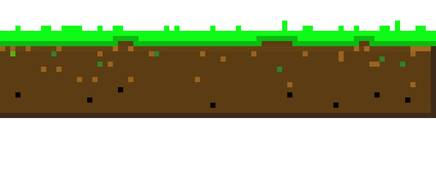 [e01e00] Pixel Ground Grass