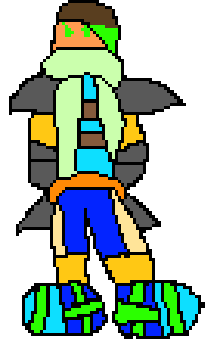 [63ceb7] [[ENOUGH OF THIS... Listen, you pathetic piece of unintelligent shit, look at this PETTY, sprite, hell the fuck are those shoes?! The clothing? The colour? What the hell no shading? BAH! Go take your time, and be show place else you twat...]]