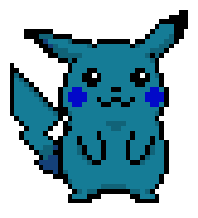 [9664c4] Pikachu-blue