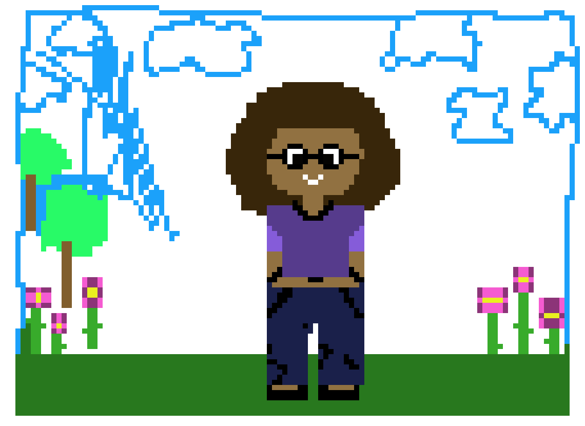 [3a051b] digital pixel portriat