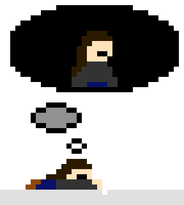 [d3c520] Z z z. . . ((. . . I wish I could work on this fuckin' essay but I don't want to think. Thursdays are for some reason my lazy days and I hate it.))
