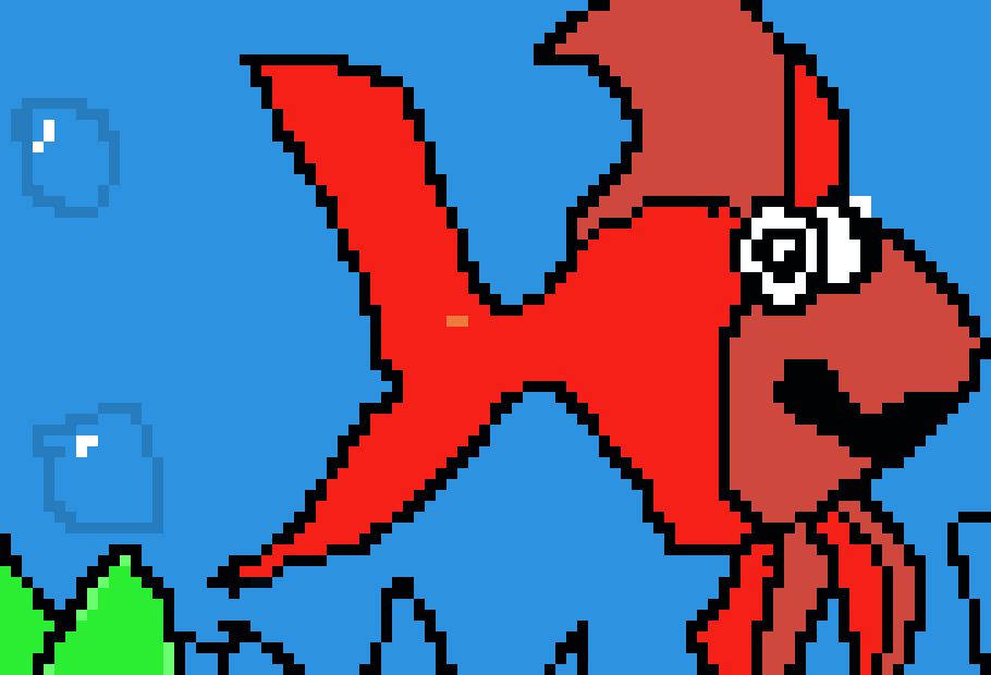 [9664c4] Fish art