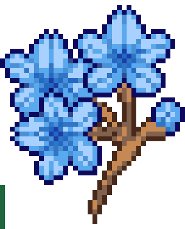 [251a02] Flower Pixel Art
