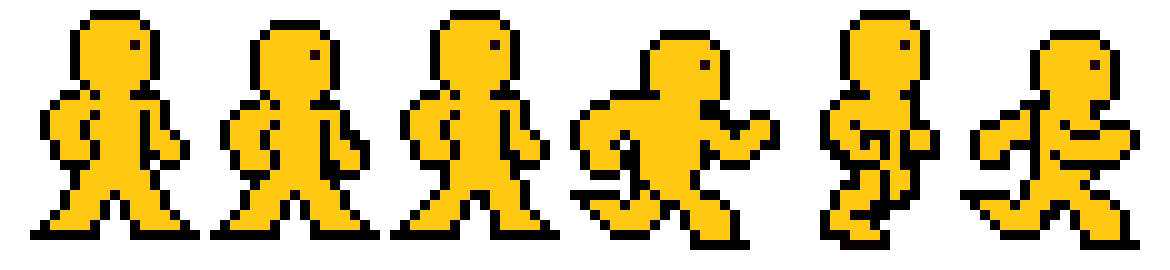 Pixel man