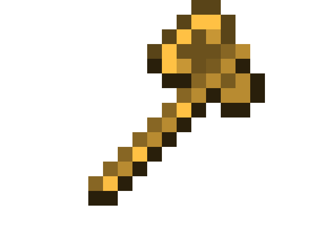 Minecraft wooden axe