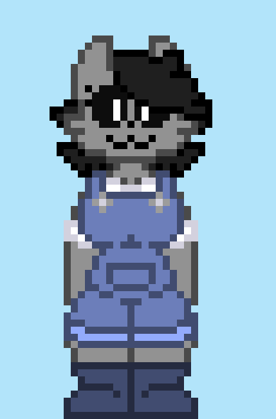 i- should change the color of the hair shouldn't i.