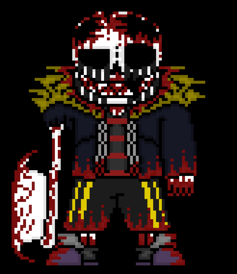 [e8cb42] *floor scraping of an axe can be heard, slowly coming towards Madness's location*