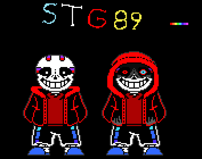 [182111] Redkadozu!  Sans + Dust!sans