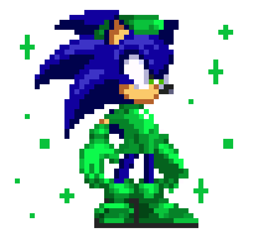 [446f15] Emerald Style Sonic Limited