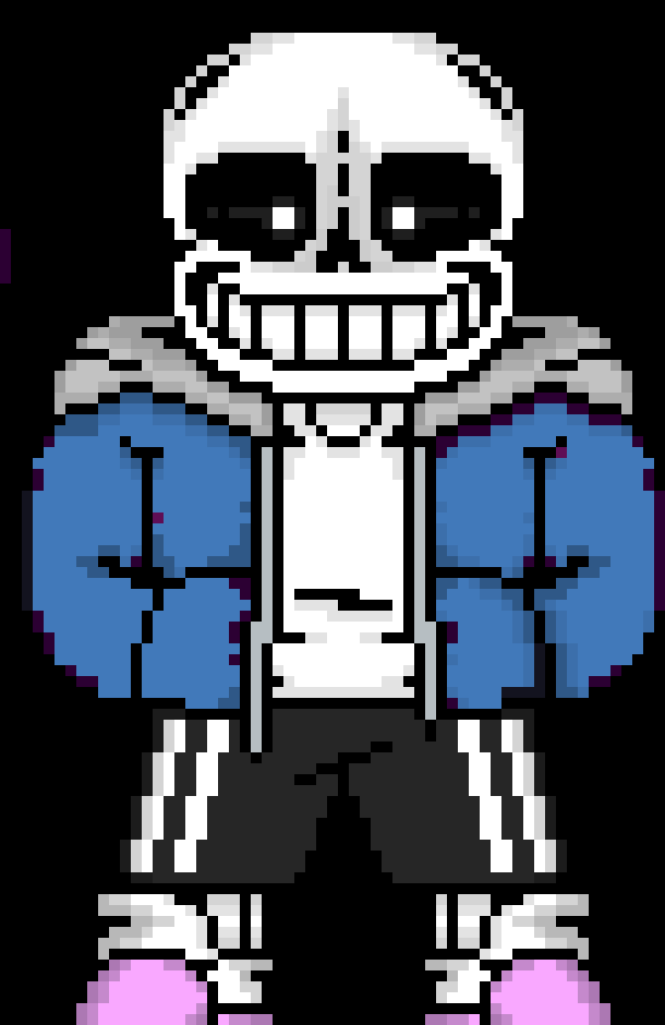 [b59ecf] What should i do with this Sans? -Ash, with a changed ID