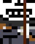 [cde35d] *jumps around the side,and fires an arrow into his eye*