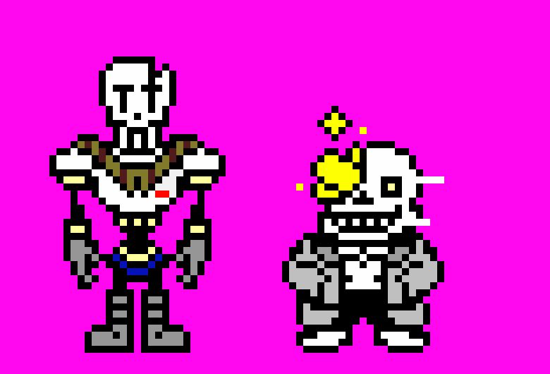 [4c6fee] sans AND papyrus
