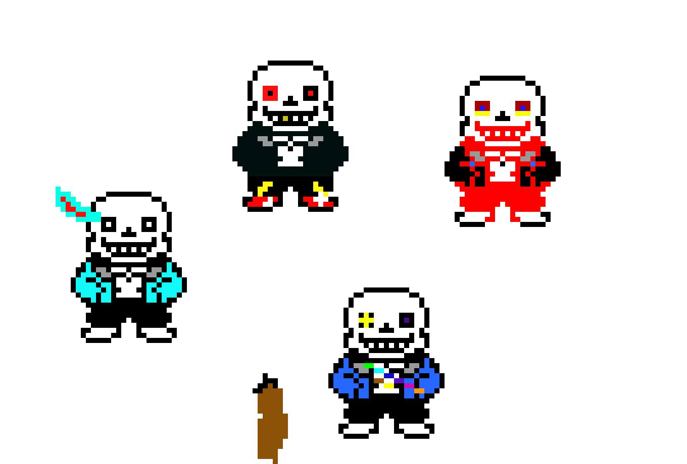 [9664c4] flametale sans au 