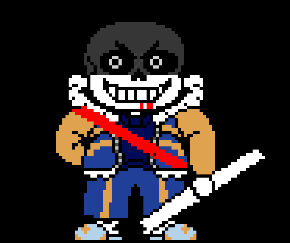 [615fbf] Outertale: Last Constellation phase 2 Sans Sprite.