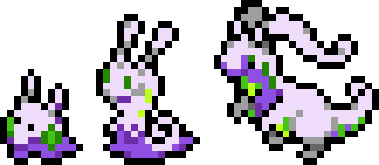 [a4f1d3] Goomy Pixel Art