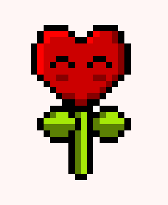 [9664c4] Heart Flower