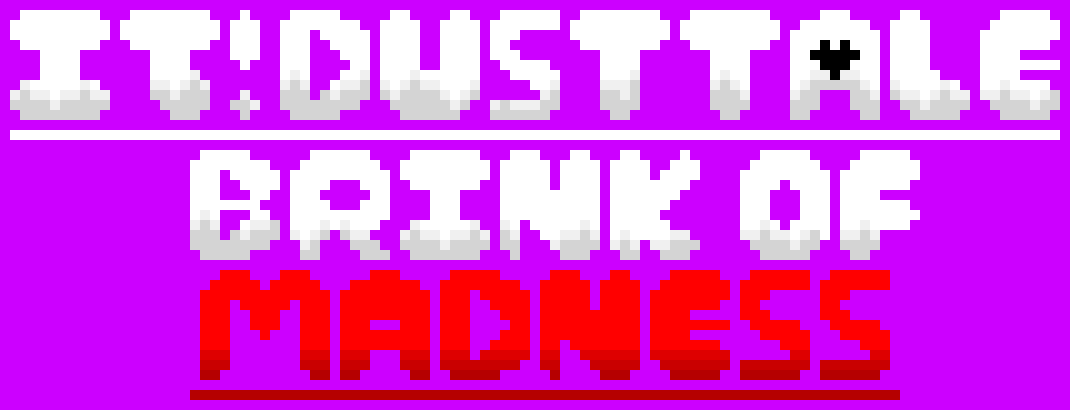 IJ!DustTale:Brink Of Madness Logo