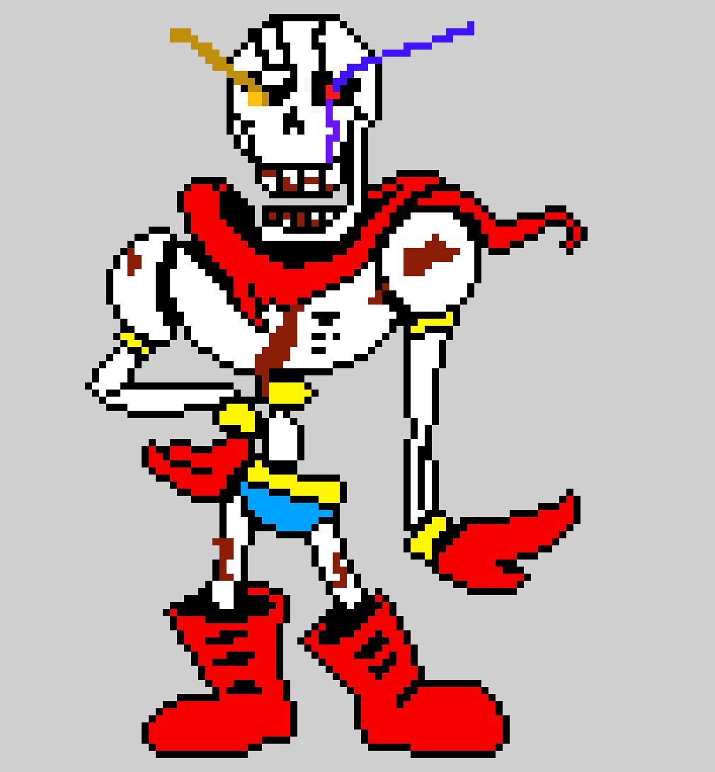 Undertale Papyrus sprite