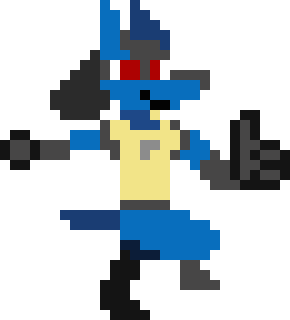 [9664c4] lucario thumbs up