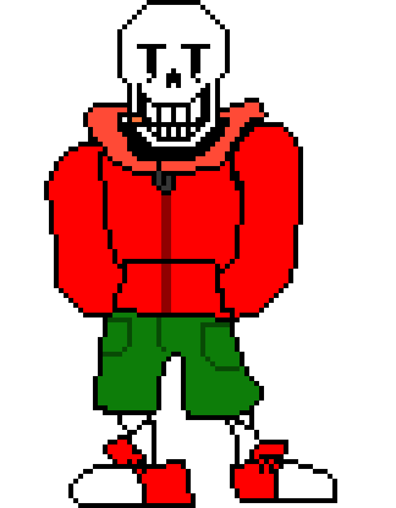 Underswap Papyrus Sprite v2
