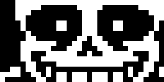 [2fbf6b] Sans, sans the skeleton.. -Helix (Evolution! Sans)
